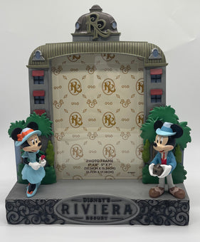 Disney Parks Riviera Resort Mickey and Minnie Photo Frame New
