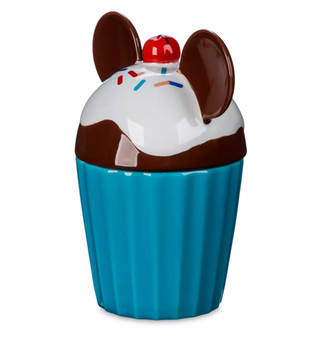 Disney Parks Mickey Cupcake 29oz Mug with Lid New