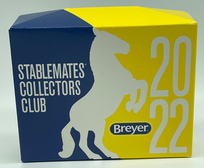 Breyer Horses Stablemate 2022 Collectors Club DAX Appaloosa Fighting Stallion