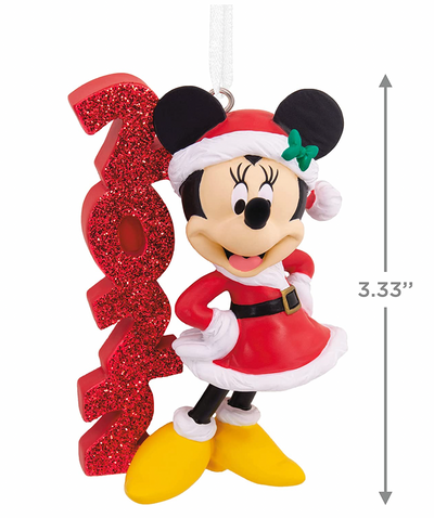 Hallmark Disney Minnie Mouse 2022 Christmas Ornament New With Box
