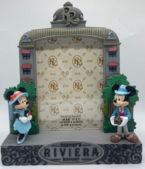 Disney Parks Riviera Resort Mickey and Minnie Photo Frame New