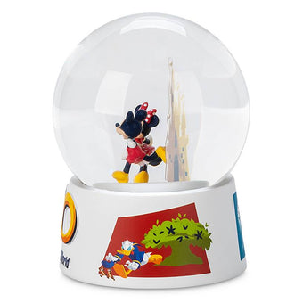 Disney Parks Mickey and Minnie Mini Snowglobe Walt Disney World 2020 New