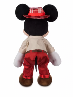 Disney Mickey with Bowtie and Hat Valentine's Day 16inc Plush New with Tag