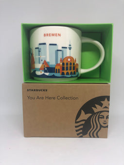 Starbucks You Are Here Collection Germany Bremen Ceramic Coffee Mug New Box