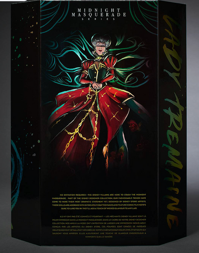 Disney Designer Midnight Masquerade Villains Lady Tremaine Limited Doll New Box