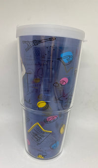 Disney Epcot Food and Wine 2021 Passholder Belle Tervis Tumbler with Lid New