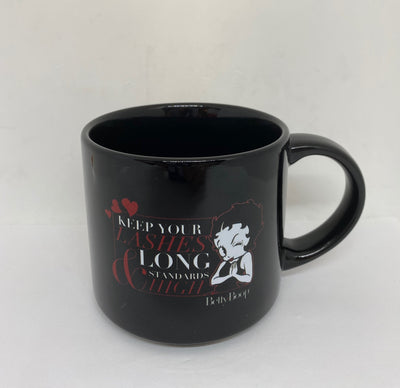 Universal Studios Betty Boop Keep Your Lashes Long & Standards High Ceramic Mug