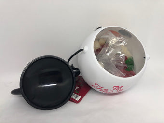 Disney Parks Minnie Snowman Gummi Snowmen and Trees Candy Bowl New with Tag