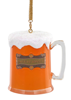 Universal Studios Harry Potter ButterBeer Light up Christmas Ornament New W Tag