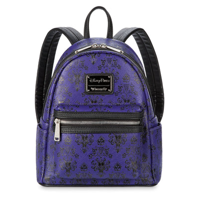 Disney Haunted Mansion Wallpaper Mini Backpack by Loungefly New with Tags