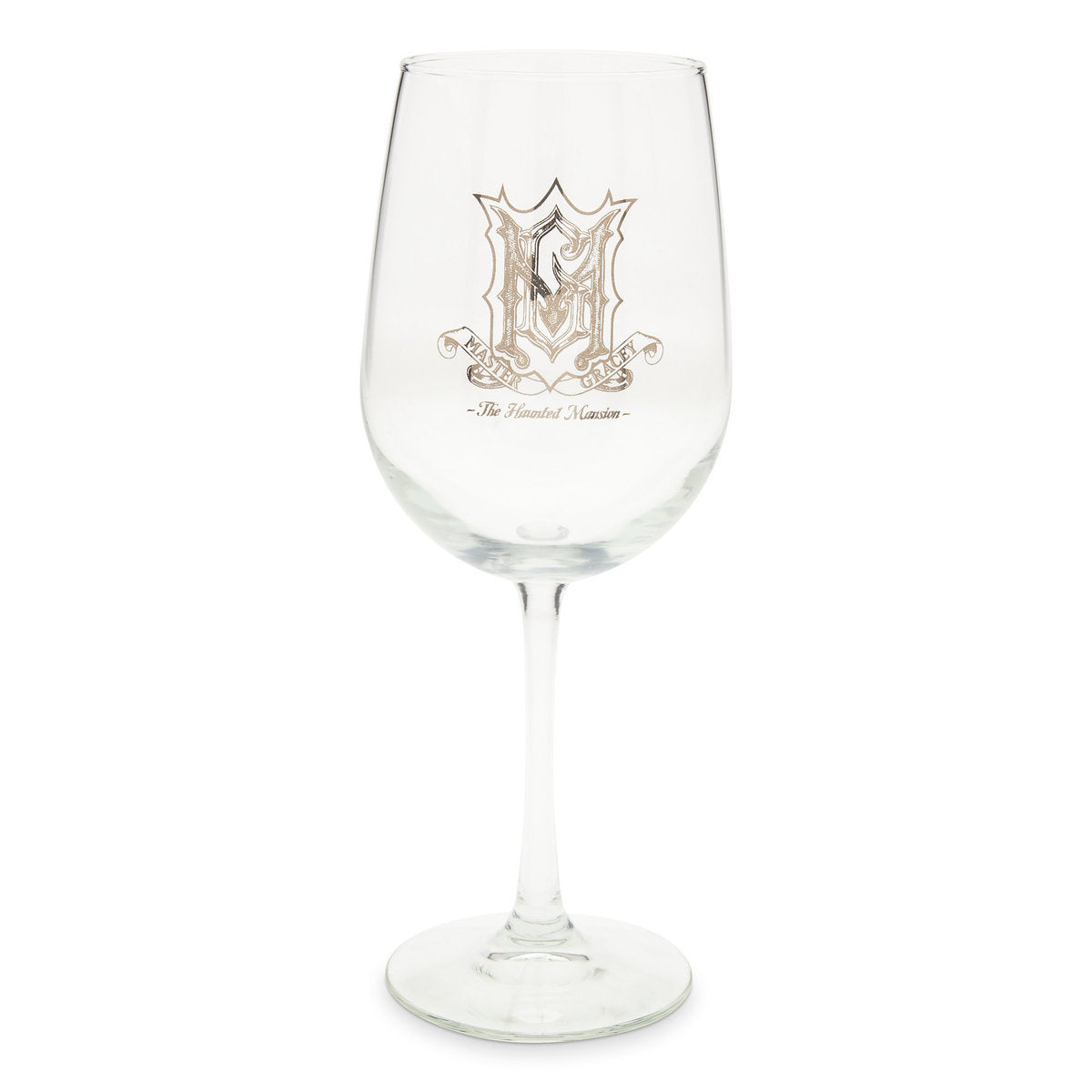 Disney Parks The Haunted Mansion Stemmed Red Wine Glass New