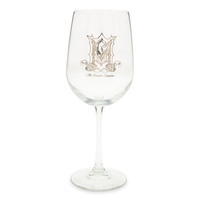 Disney Parks The Haunted Mansion Stemmed Red Wine Glass New