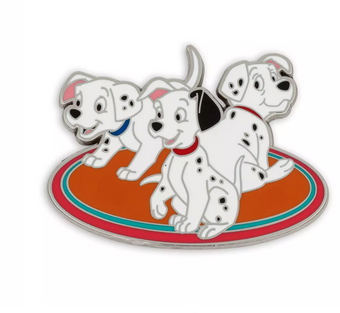Disney 101 Dalmatians Pin Holiday Christmas Ornament Surprise Limited New w Tag