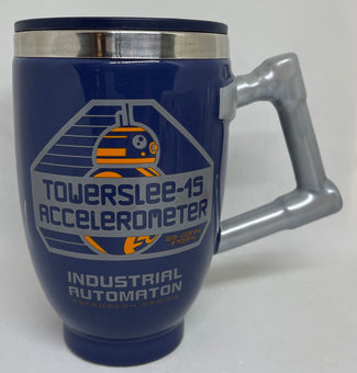 Disney Parks Star Wars Galaxy Astromech Droids Towerslee-15 Mug with Lid New