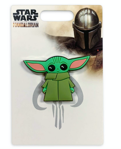 Disney Parks Star Wars Mandalorian The Child Yoda Pin New with Card