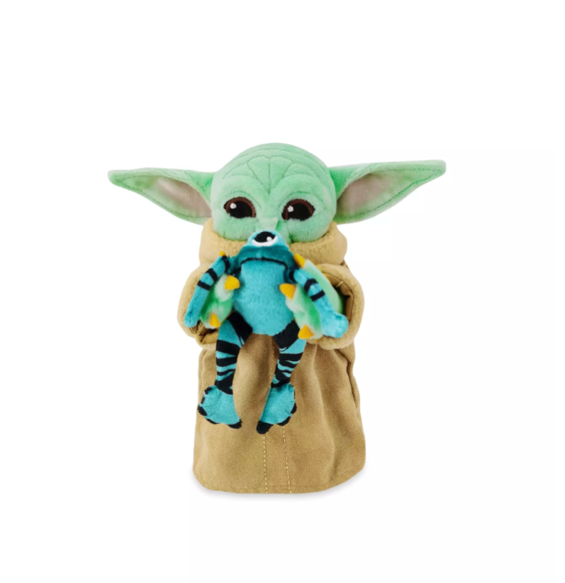 Disney Star Wars Yoda The Mandalorian The Child with Frog Mini Bean Plush New