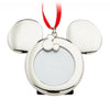 Disney Parks Mickey Mouse Icon Metal Frame Christmas Ornament New with Tags