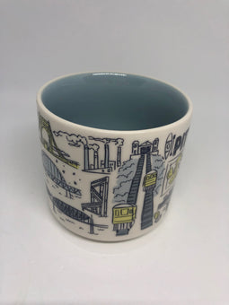 Starbucks Been There Pennsylvania Pittsburg Ceramic Coffee Mug New with Box