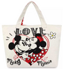 Disney Mickey and Minnie Mouse ''Love'' Canvas Tote Bag New With Tag