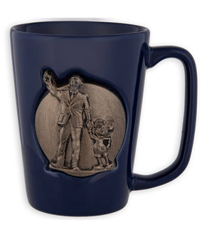 Disney Parks Mickey and Walt Disney Partners Ceramic Coffee Mug New