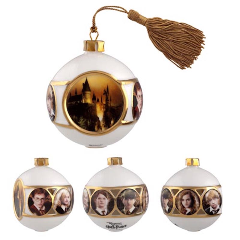 Universal Studios Wizarding World of Harry Potter Glass Ball Ornament New with Tag
