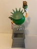 M&M's World Green Character Miss Statue of Liberty Candy Dispenser New with Tag