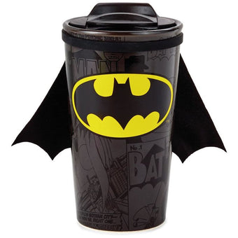 Hallmark DC Batman Travel Mug With Cape 10 oz I Love a Good Dark Roast New