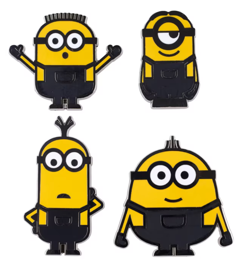 Universal Studios Despicable Me Minion Magnet Set New With Tag