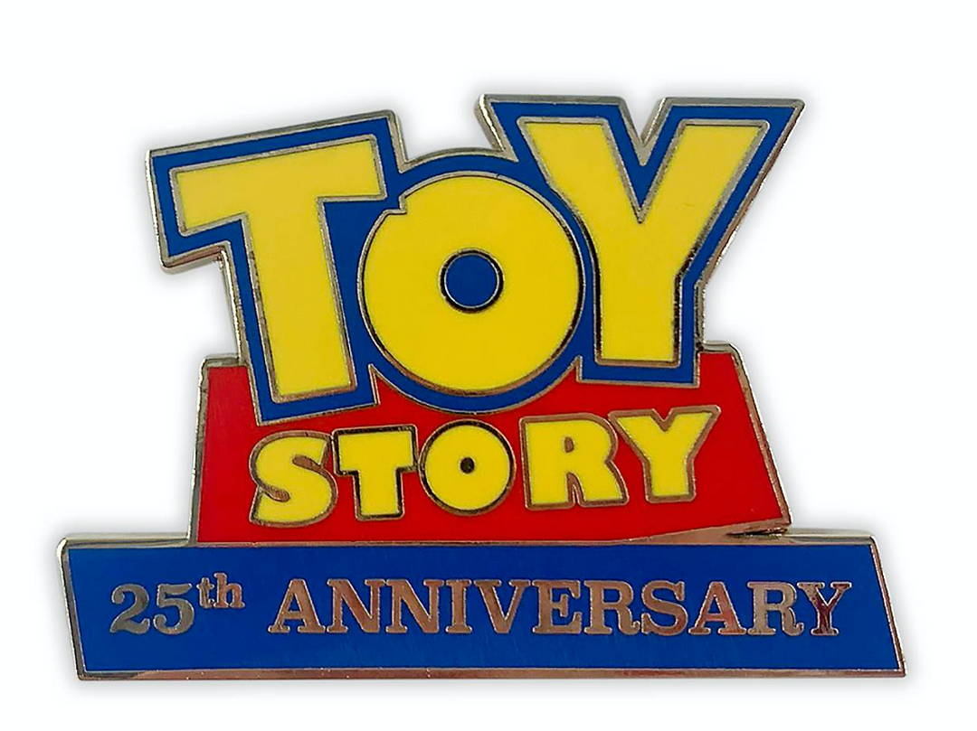 Disney Store Toy Story 25th Anniversary Pin Set Limited Edition