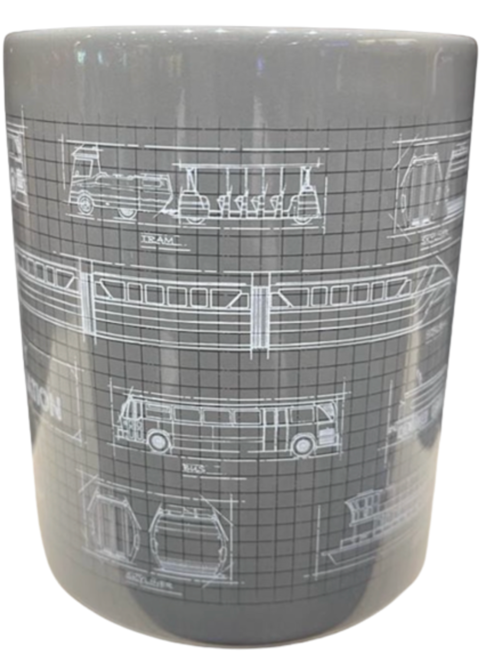 Disney Transportation Ceramic Coffee 19oz Mug New