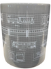 Disney Transportation Ceramic Coffee 19oz Mug New