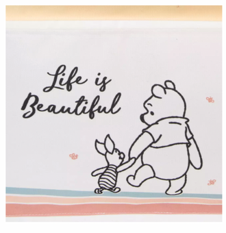 Disney Winnie the Pooh and Pals Hanging Pockets Life is Beautiful New with Tag