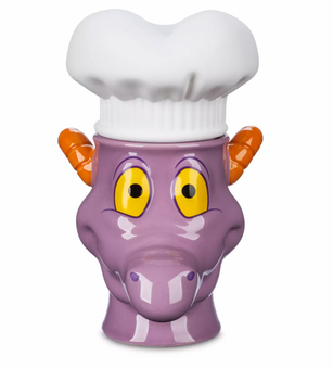 Disney EPCOT Food & Wine Festival 2022 Figment Figural Mug with Lid New