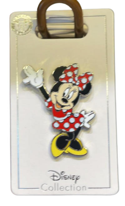 Disney Parks Minnie Mouse Figure Pin New with Card