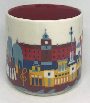 Starbucks You Are Here Warsaw Poland Ceramic Coffee Mug New with Box