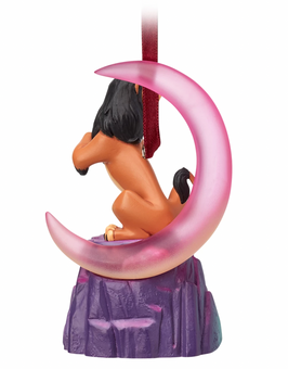 Disney The Lion King Scar Light Up Sketchbook Christmas Ornament New with Tag