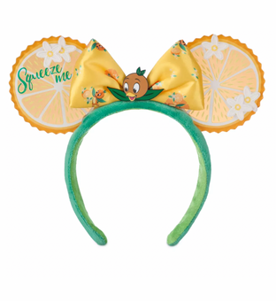 Disney Epcot Flower and Garden 2022 Squeeze Me Orange Bird Ear Headband New
