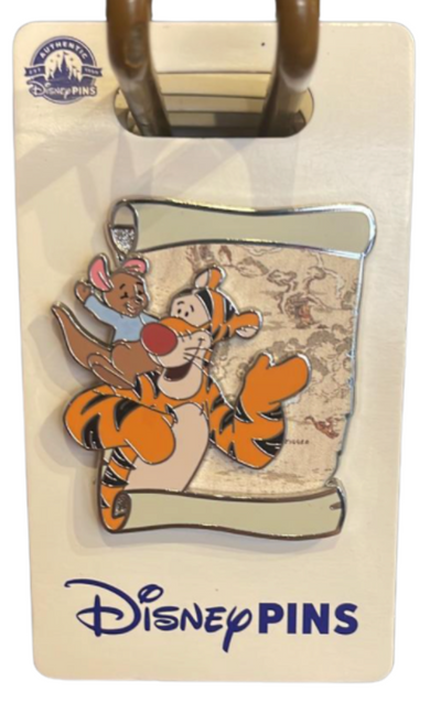Disney Parks Winnie the Pooh Tigger & Roo Friendship Pin New With Card
