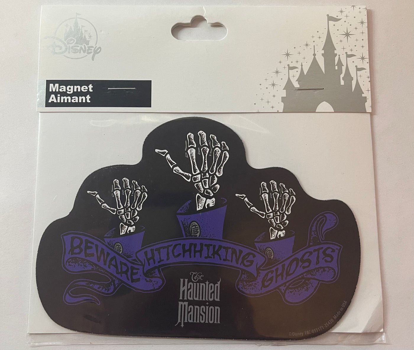Disney Parks Beware Hitchhiking Ghosts Haunted Mansion Ride Magnet