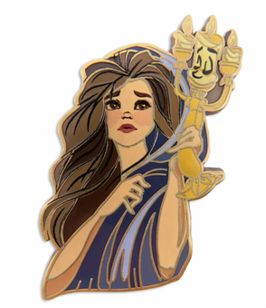 Disney Beauty and the Beast 30th Anniversary Pin Set Limited Edition New