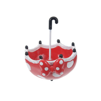 Disney Store Resin Minnie Mini Caddy Umbrella New with Case