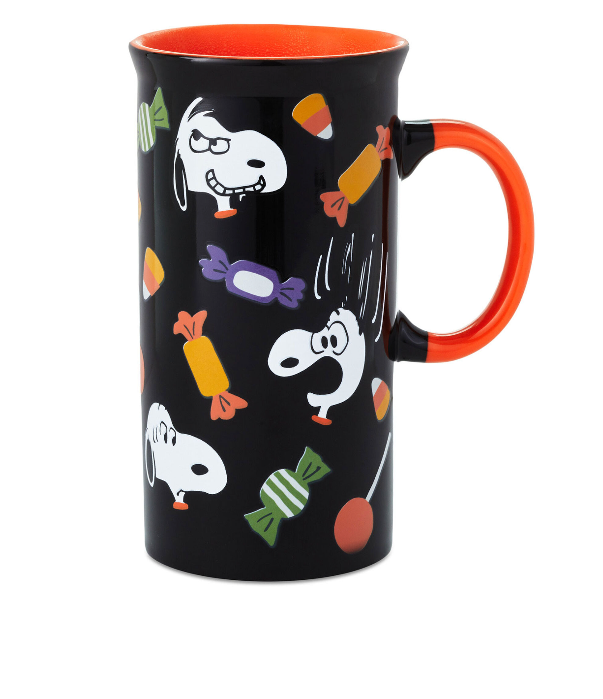 Hallmark Halloween Peanuts Color Changing Snoopy Candy Halloween Mug New