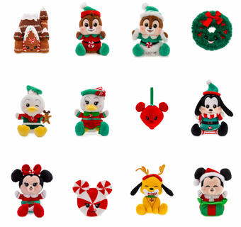 Disney Mickey and Friends Wishables Plush Advent Calendar Limited Release New