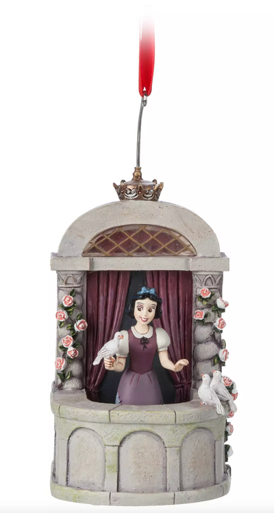Disney Sketchbook Snow White Musical Living Magic Christmas Ornament New