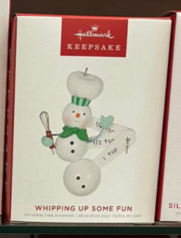 Hallmark 2022 Whipping Up Some Fun Christmas Ornament New With Box
