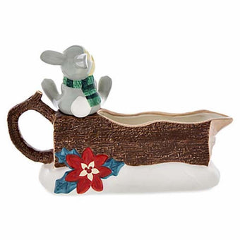 Disney Parks Retro Happy Holidays Thumper Gravy Boat New with Box