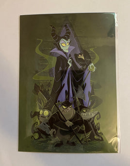 Disney Mistress of All Evil Stephanie Buscema Postcard Wonderground Gallery New