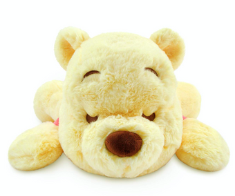 Disney Sleeping Winnie the Pooh Cuddleez Large Plush New with Tags