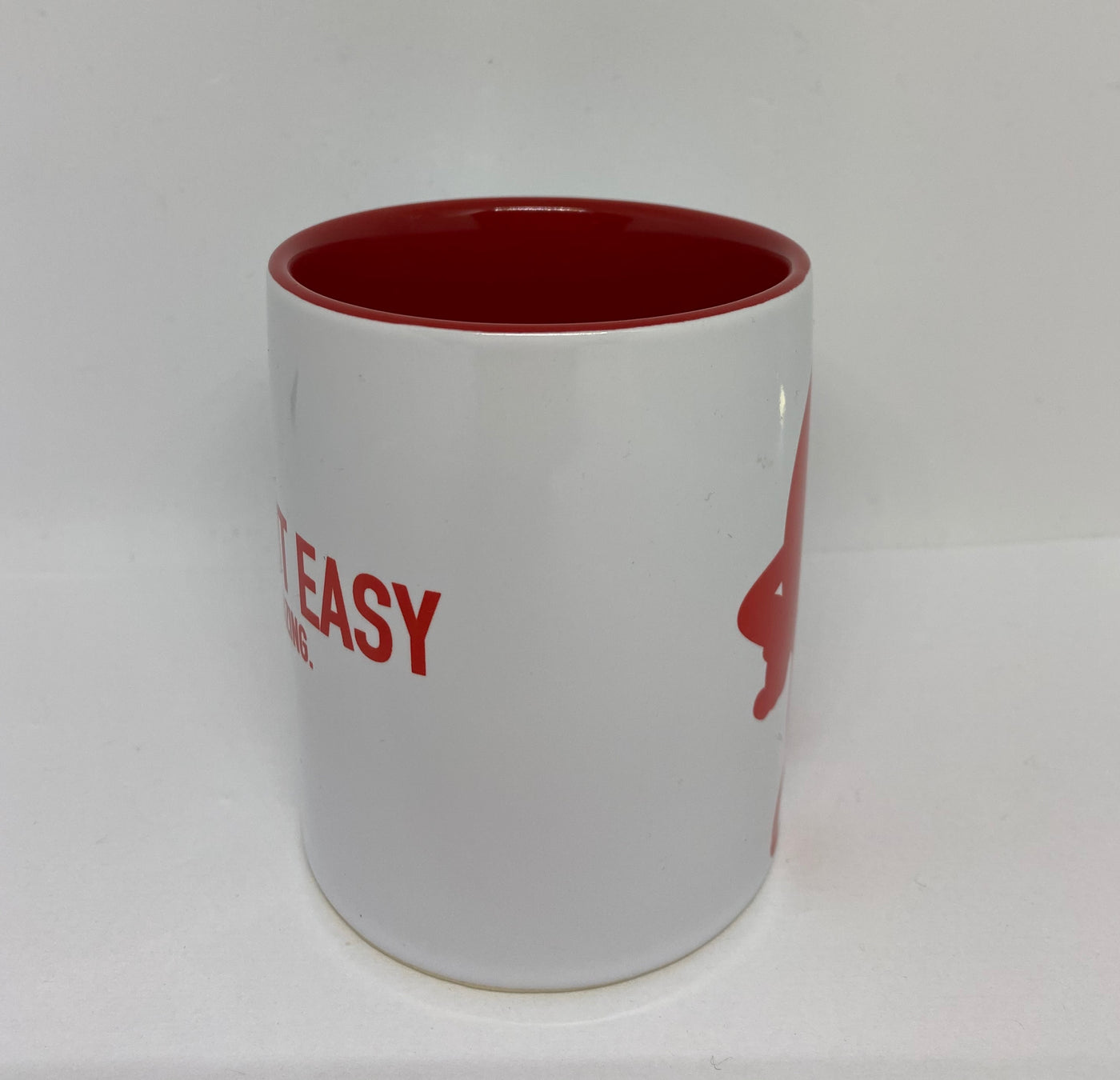 M&M's World Red Silhouette It's Not Easy Being This Amazing Coffee Mug New