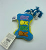 Peeps Easter Peep Bunnies Pet Toy Squeaker Bone Rope Plush New with Tag